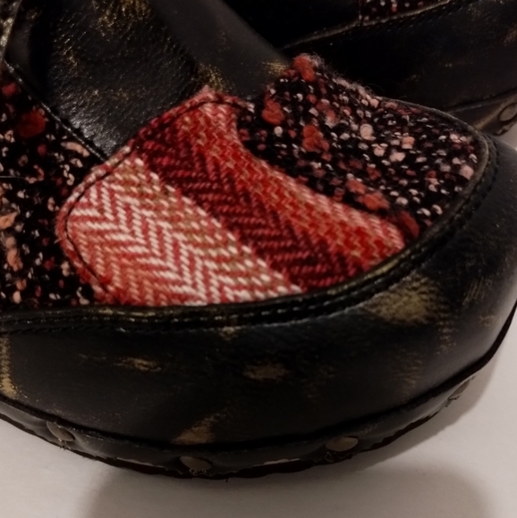 Kenzie Joyous Chucky Patchwork Clogs Y2K - Picture 12 of 16